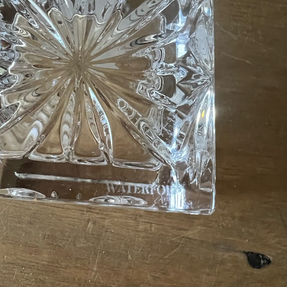 Waterford Crystal Praying Hands votive candle holder. Perfect condition. - Picture 5 of 5